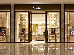 鼎富金属卡地亚(Cartier)的简约不锈钢屏风定制案例