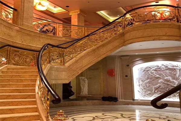 酒店楼梯扶手